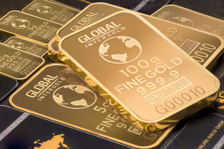 Current gold price per gram and ounce, 10-year chart