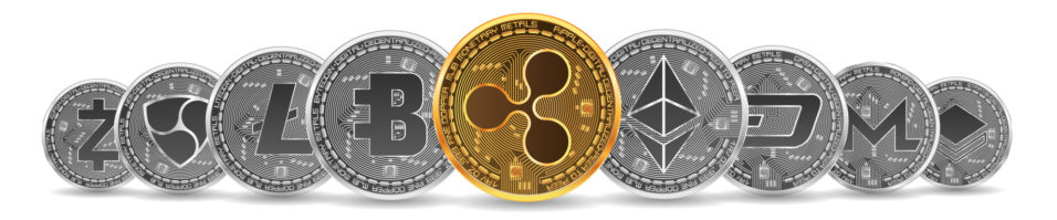 kryptoměny BTC, LTC, Dash