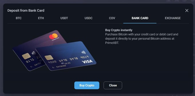 Métodos de depósito y retiro de fondos