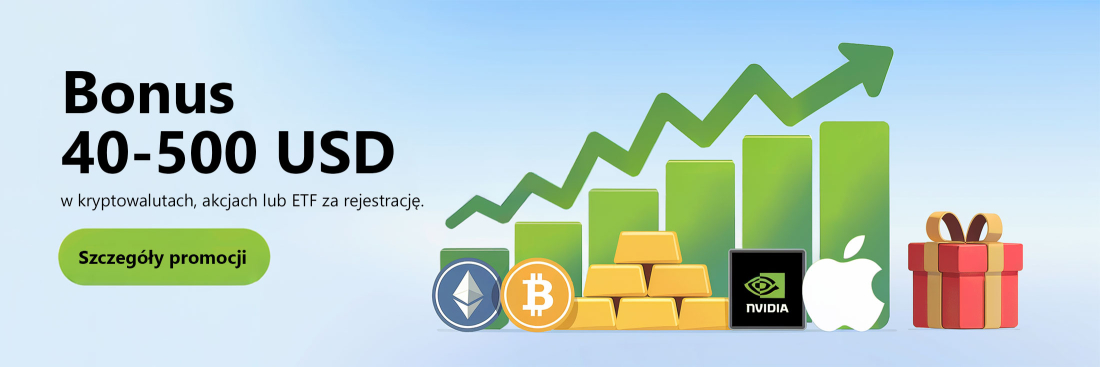 eToro bonus - akcje, etf lub kryptowaluty