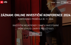 xtb investiční konference