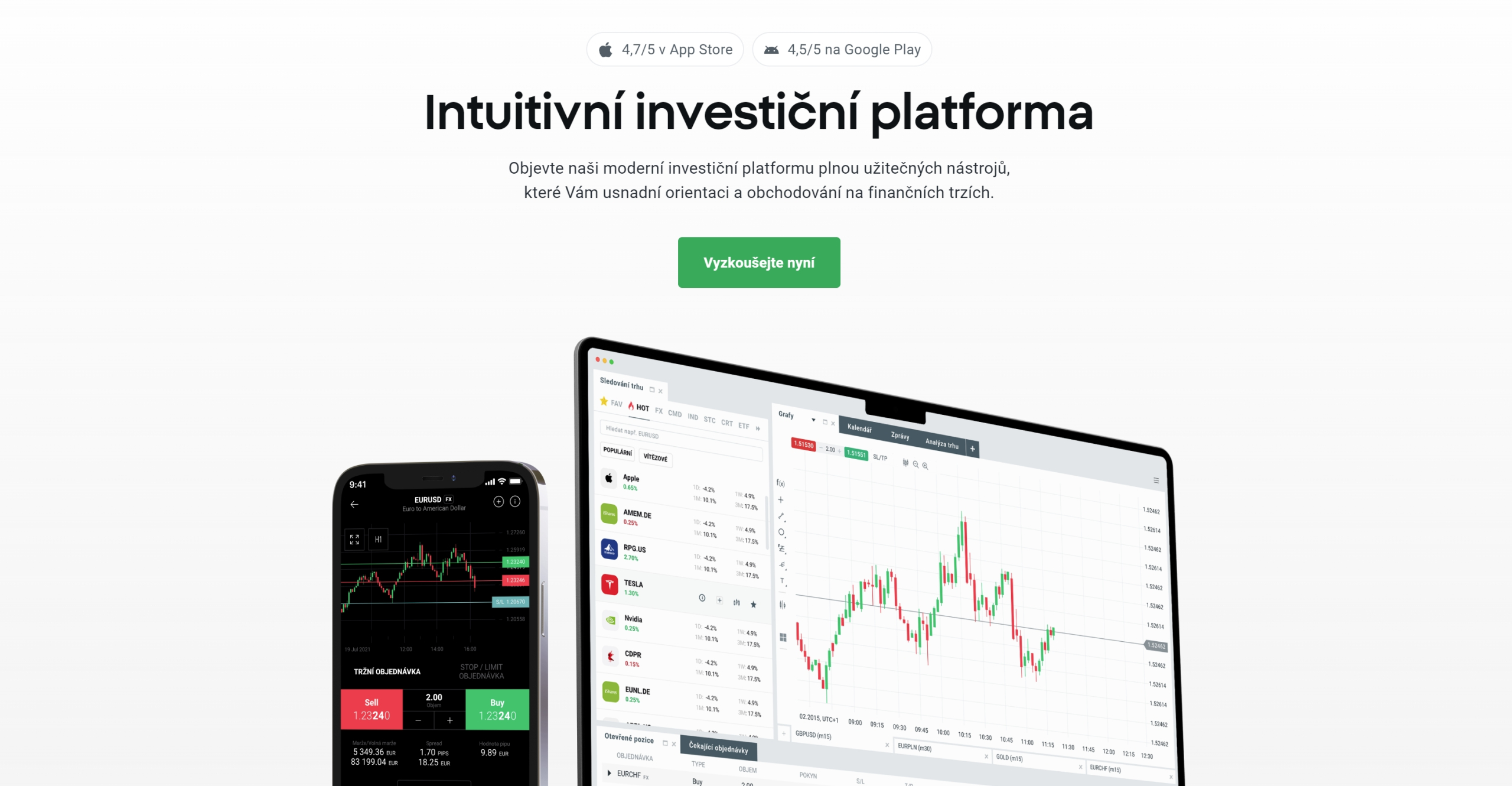 xtb obchodní platformy