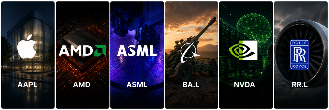 akcie zdarma u eToro - NVIDIA, Apple, Rolls-Royce Holdings, AMD , ASML Holding, BAE Systems v2