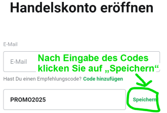 XTB Empfehlungscode PROMO2025