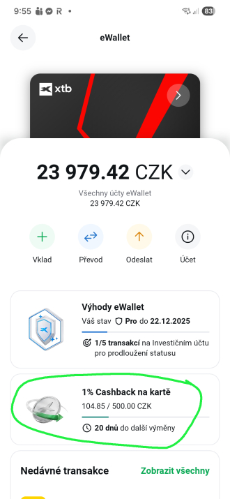 xtb cashback