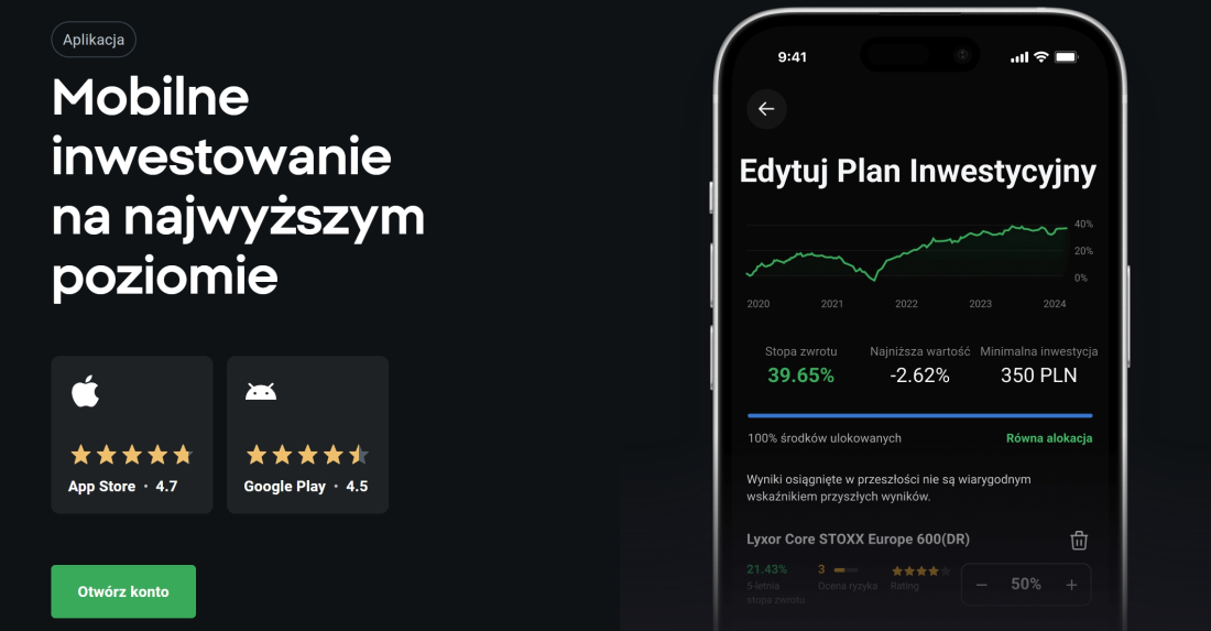 Mobilne inwestowanie