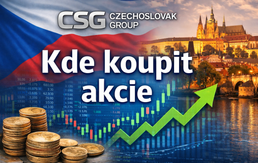 Kde koupit akcie CSG - Czechoslovak Group