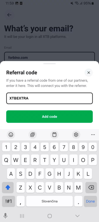 xtb referral code XTBEXTRA