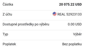 výběr 20075,22 USD z XTB bez poplatku výběr 20075,22 USD z XTB bez poplatku