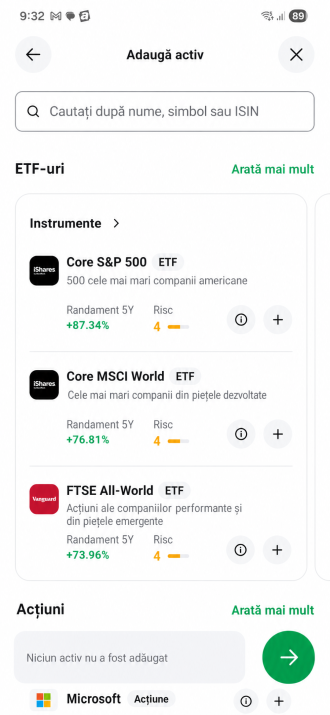 Výběr ETF do vlastního investičního plánu XTB