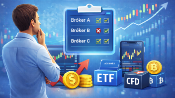 comparación de brókeres de acciones, CFD y ETF