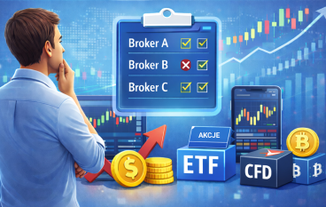 porównanie brokerów oferujących akcje, CFD i ETF