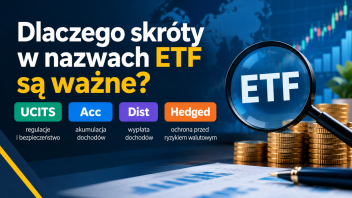 Dlaczego skróty w nazwach ETF są ważne?